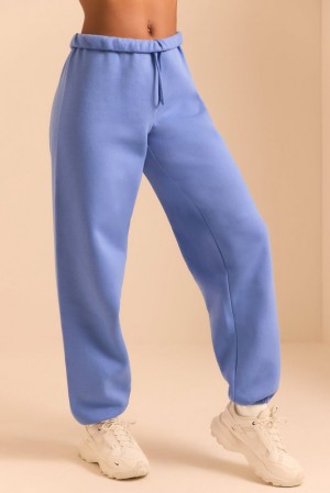 Cerulean Blue Oh Polly Pacific Petite Relaxed Fit Joggers | YHBQ-83215