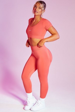 Coral Oh Polly Superset Leggings | GMFH-84309