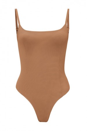 Honey Oh Polly INTIMATES Soft Mesh Bodysuit | RLKE-45031