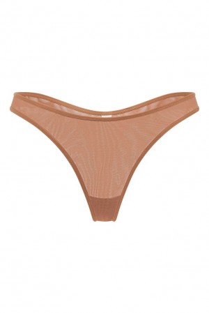 Honey Oh Polly INTIMATES Soft Mesh Thong | BMVD-59420