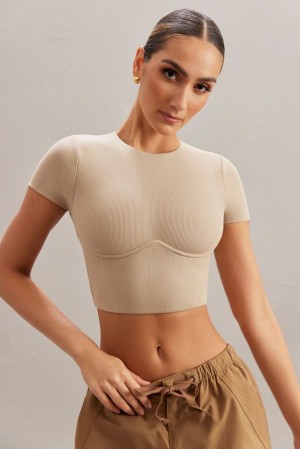 Stone Oh Polly Aara Monowire Crop Top | UMHA-87014