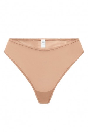 Warm Peach Oh Polly INTIMATES Soft Mesh Brief | MBRD-61273