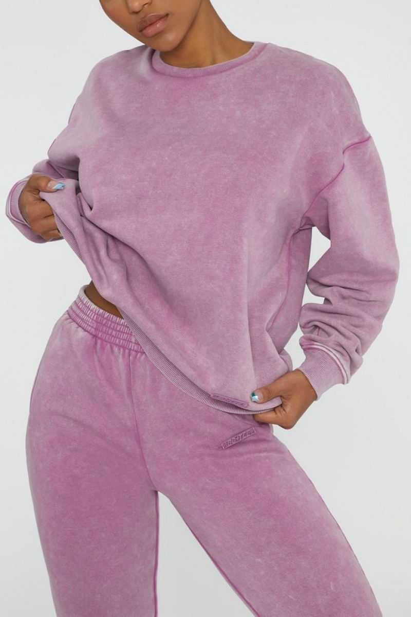 Berry Oh Polly Recovery Oversized Sweatshirt | OVMY-61947