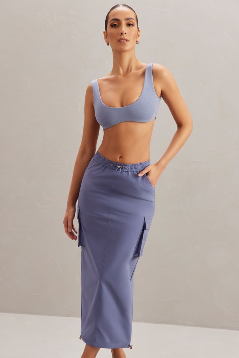 Blue Oh Polly Kaiya Plunge Neck Bralette | IOYR-95318