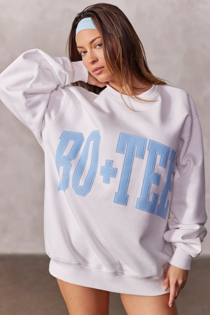 Blue Print Oh Polly New Staples Oversized Sweatshirt | XQMN-92104