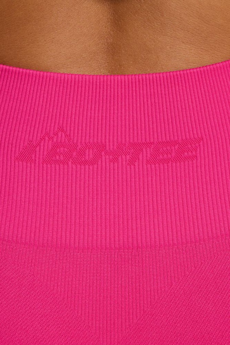 Fuchsia Pink Oh Polly Piste Petite Super Sculpt Base Layer Leggings | BHAI-70938