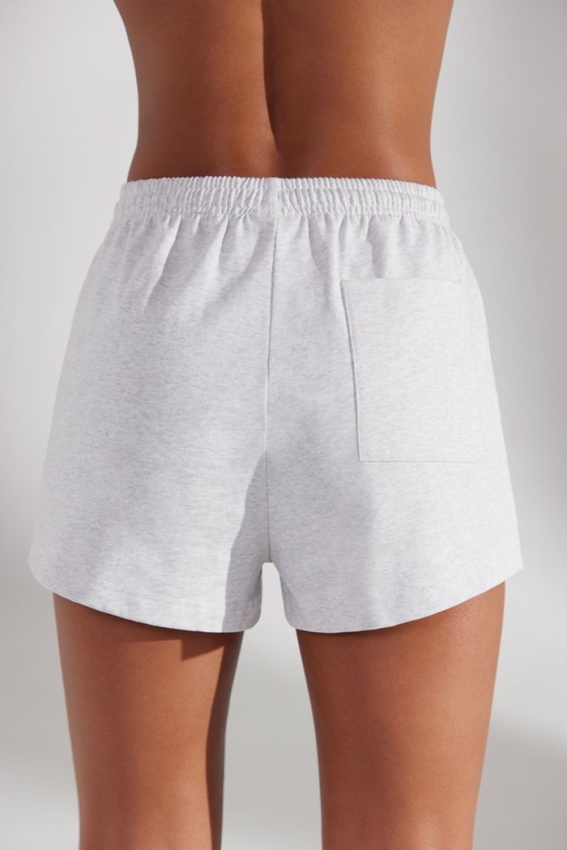 Heather Grey Oh Polly Groundwork Sweat Shorts | ZQJY-52897