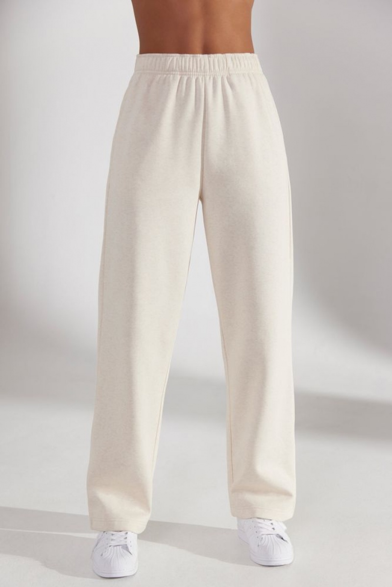 Heather Oat Oh Polly Principal Petite Wide Leg Joggers | JSEC-47925