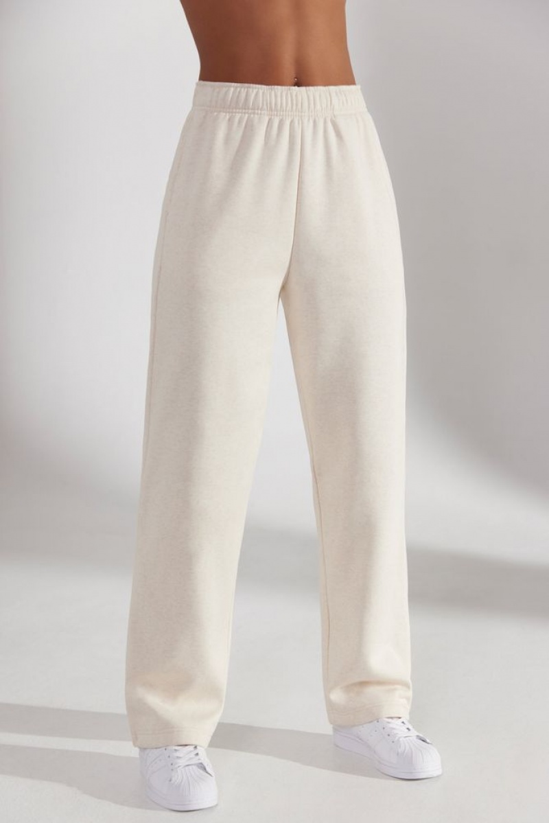 Heather Oat Oh Polly Principal Petite Wide Leg Joggers | JSEC-47925