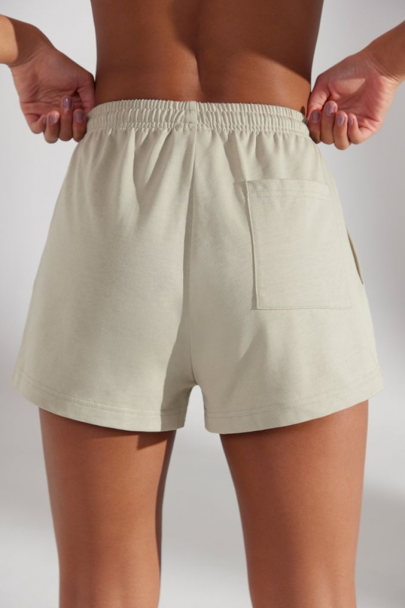 Limestone Oh Polly Groundwork Sweat Shorts | YBOS-65923