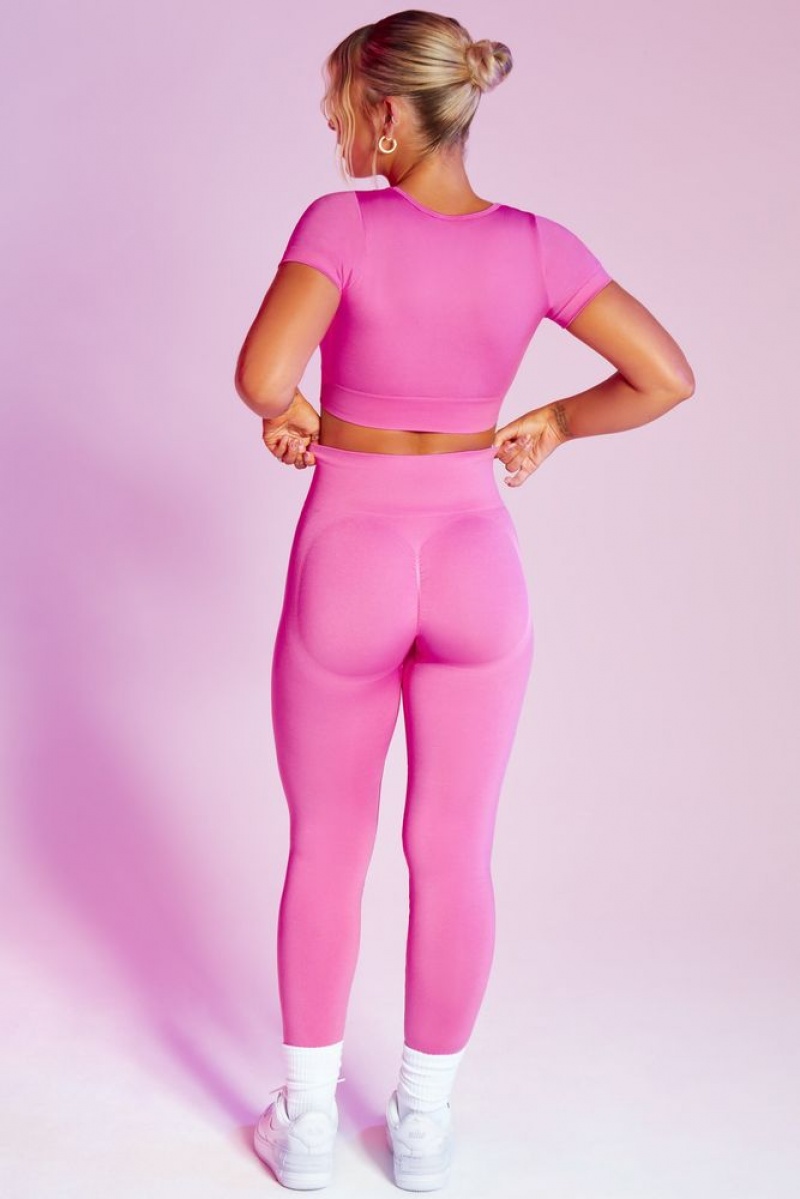 Pink Oh Polly Superset Leggings | CDYL-18904