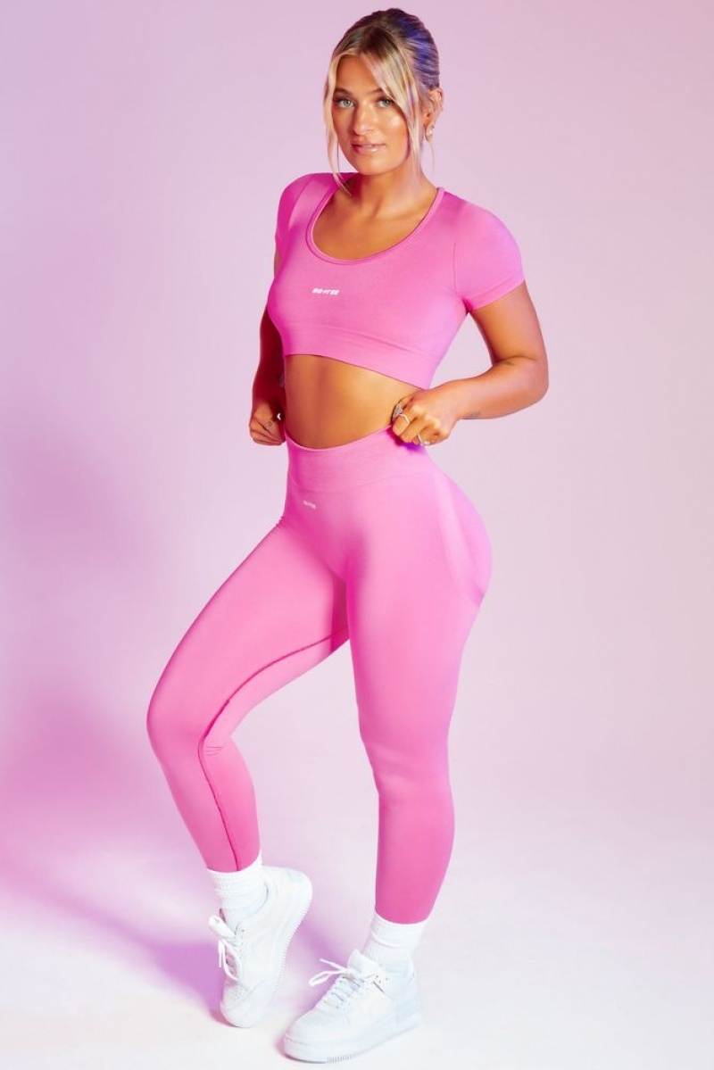 Pink Oh Polly Superset Leggings | CDYL-18904