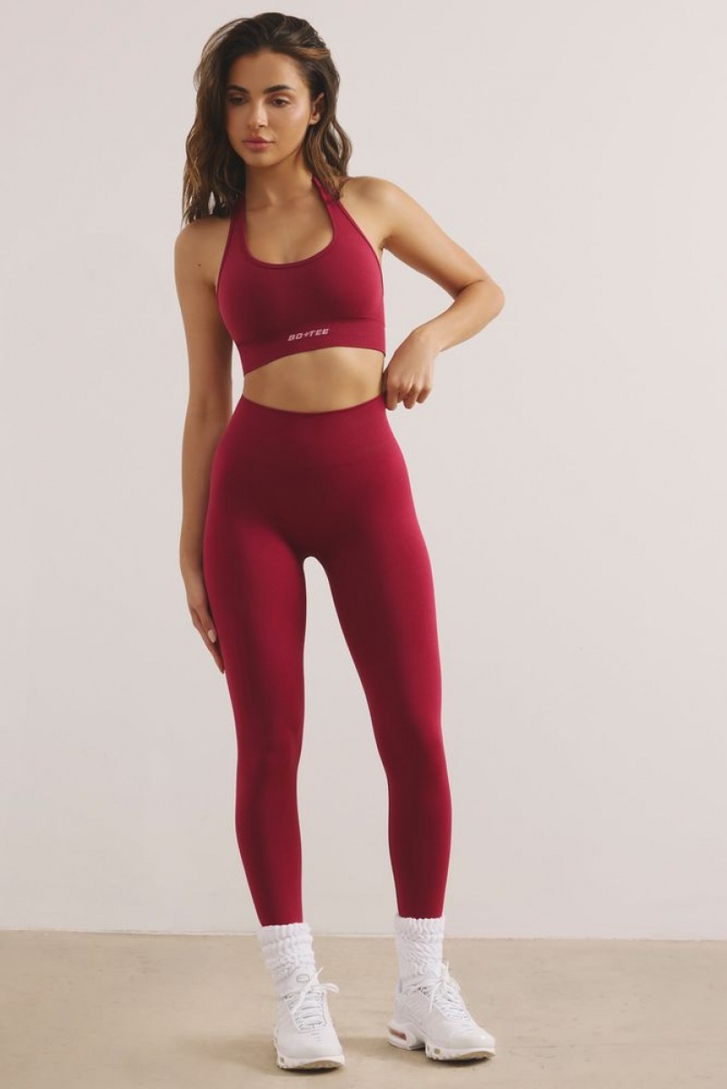 Raspberry Oh Polly Power Petite High Waist Define Luxe Leggings | QGEI-31259