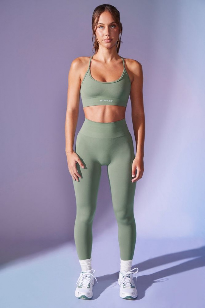 Sage Oh Polly Power Petite High Waist Define Luxe Leggings | AUJE-79431