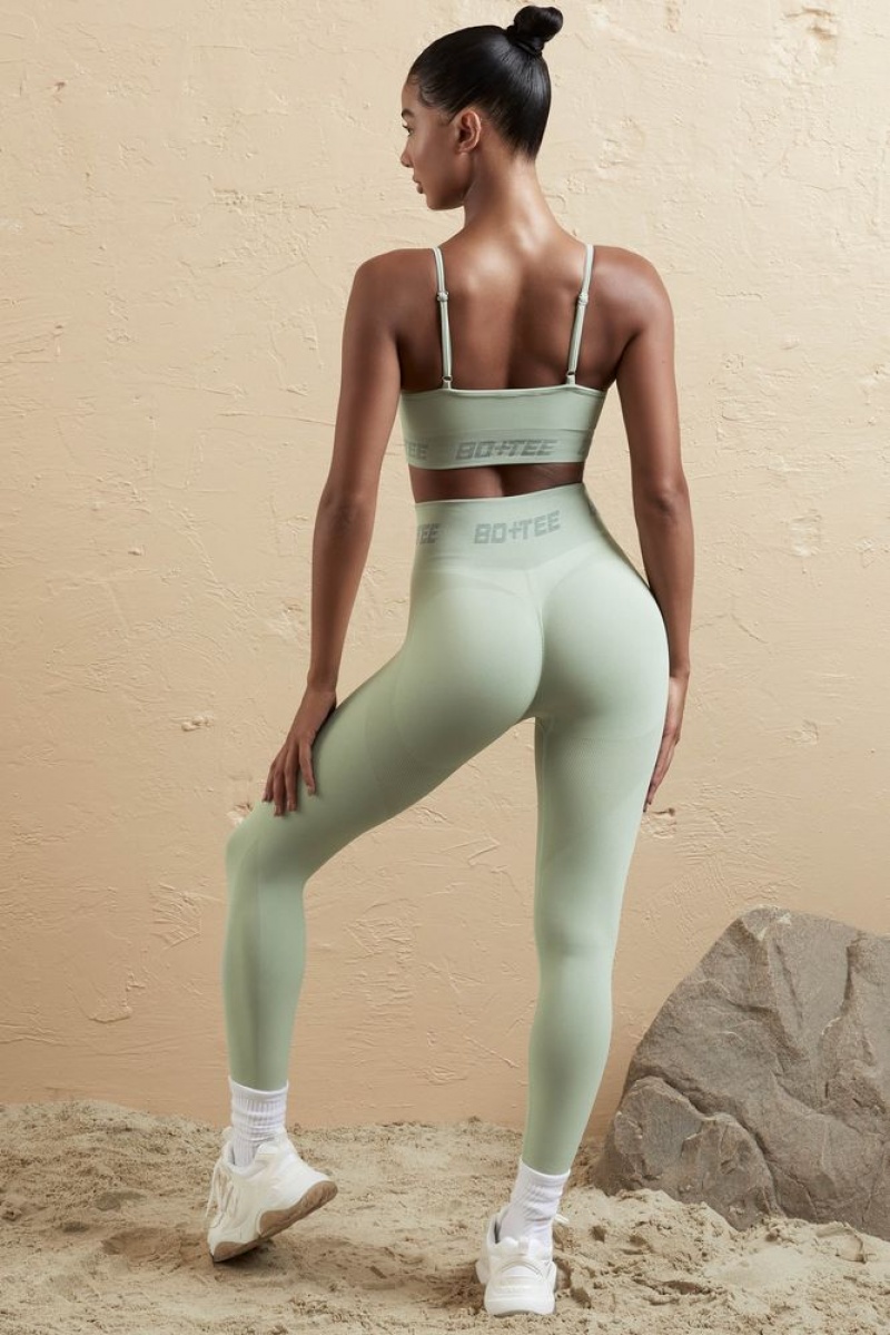 Sage Oh Polly Stronger Seamless High Waist Leggings | YKJV-49610