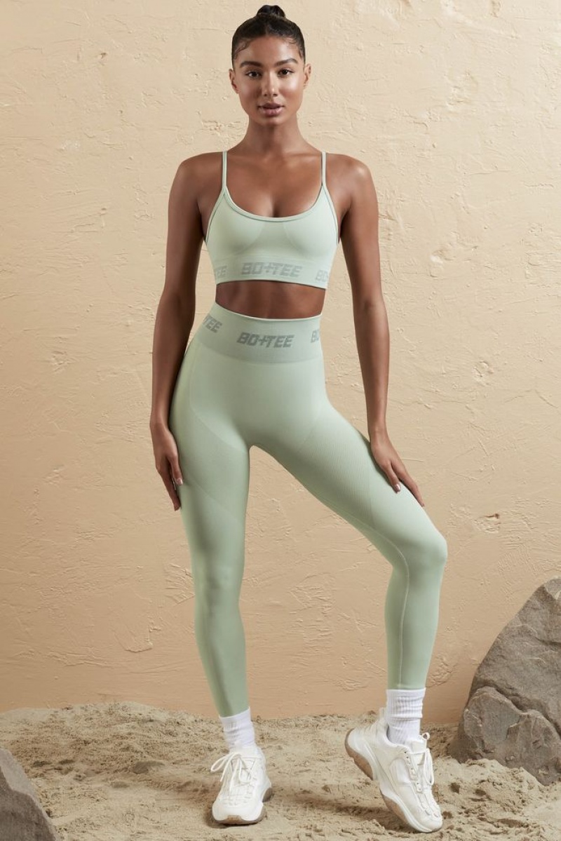 Sage Oh Polly Stronger Seamless High Waist Leggings | YKJV-49610