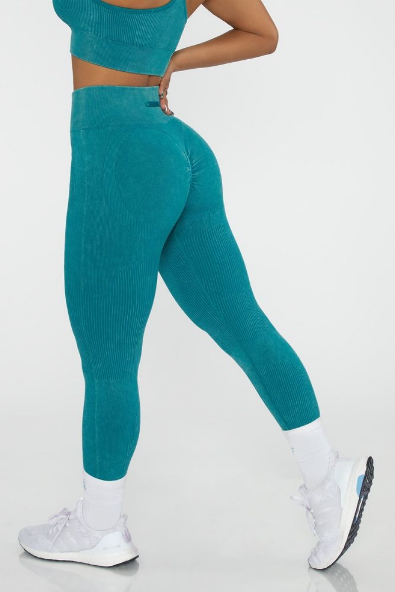 Teal Oh Polly Sprinter High Waisted Leggings | EVCQ-86507