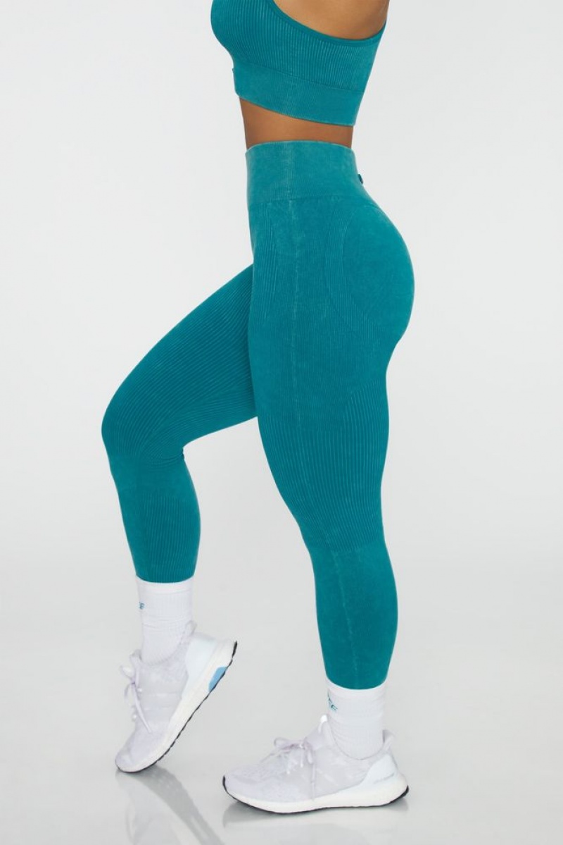 Teal Oh Polly Sprinter High Waisted Leggings | EVCQ-86507